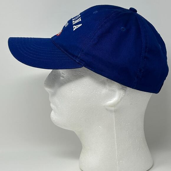 Vintage Y2Ks Daytona Beach 2005 Hat Baseball Cap Florida 6 Panel Strapback Blue - Picture 7 of 9